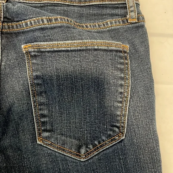 Gap 1969 true skinny ankle dark blue jeans size 27R - Picture 5 of 8